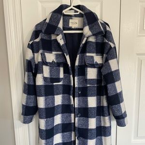 Grace & Mila Plaid Shacket